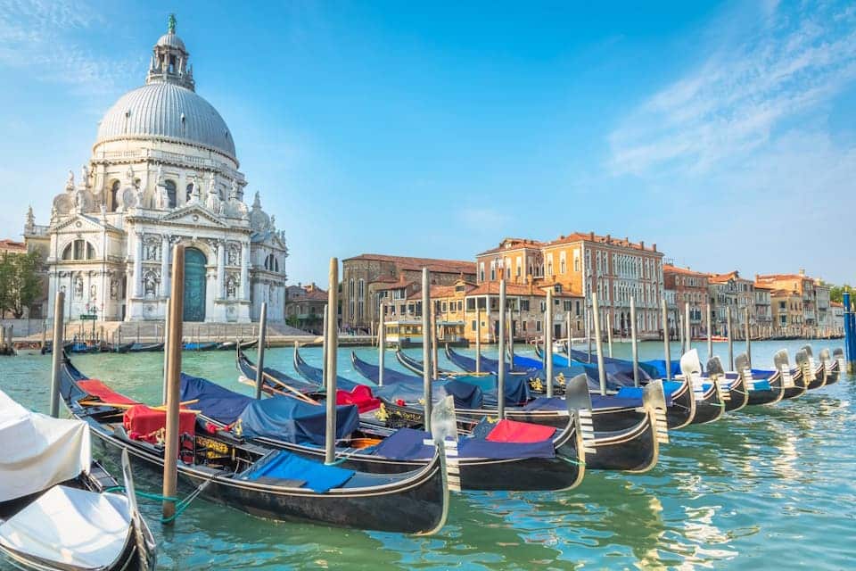 gondoltur i venedig